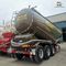 3 Dingilli Promosyon 60T Kuru Toz Silosu Taşıma Tankı Dökme Çimento Bulker Tanker Römorku